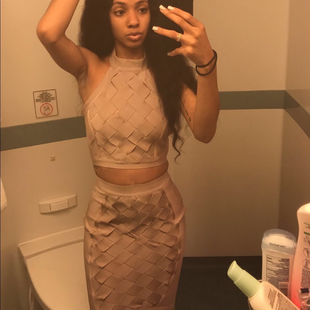 Two piece skirt set